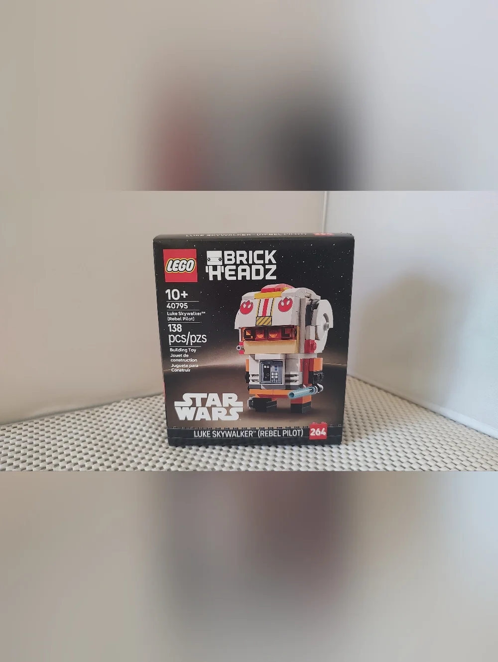 Lego 40795 Luke Skywalker (Rebel Pilot) Brick Headz #264 NWT Star Wars Building